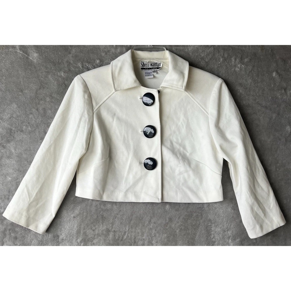 Sheri Martin New‎ York Woman's Jacket Size 4 White